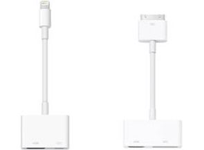 Apple to HDMI adapters